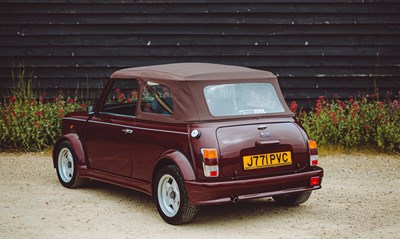 Lot 272 - 1991 Rover Mini by Lamm Autohaus