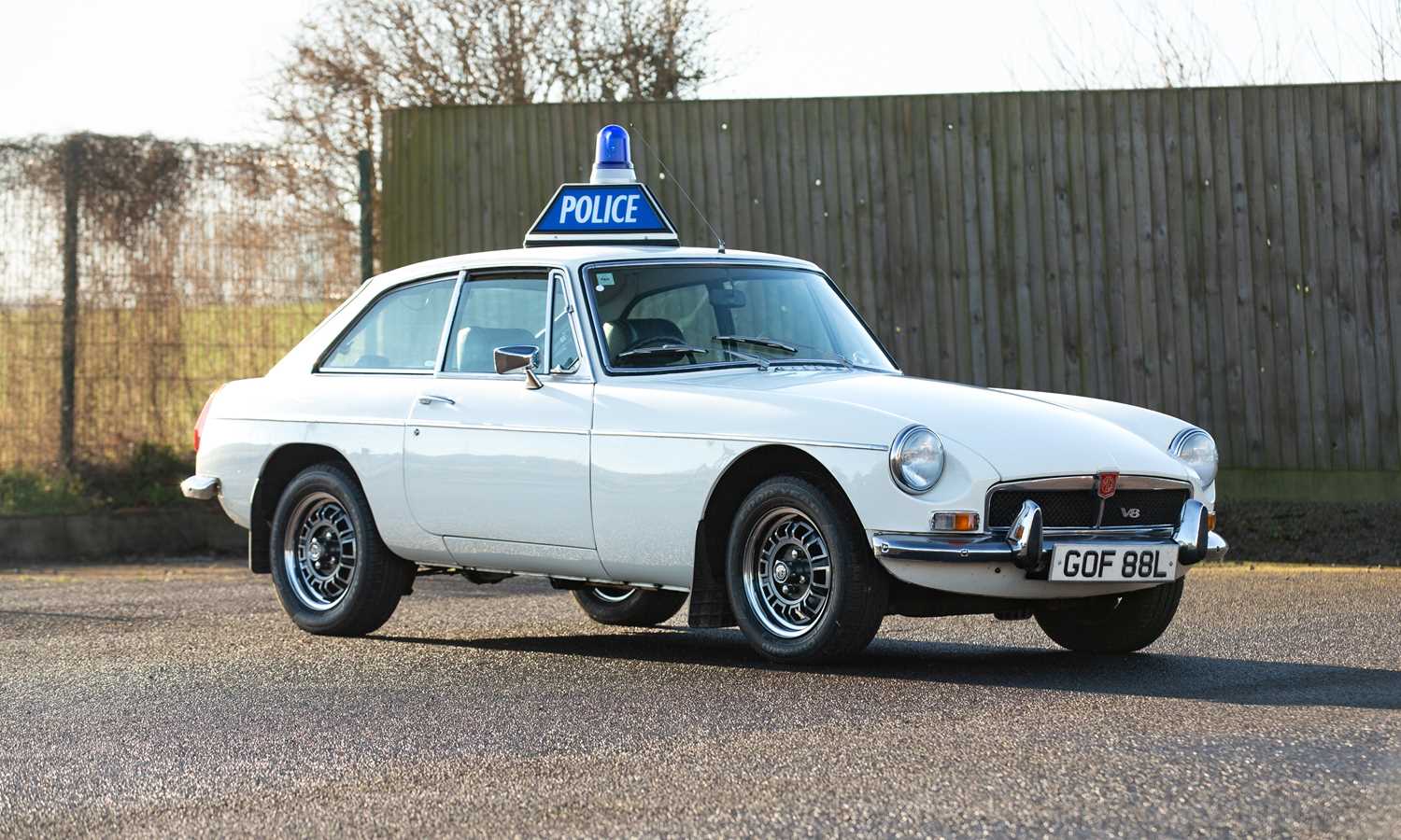 Lot 202 - 1973 MG B GT V8 Police Car