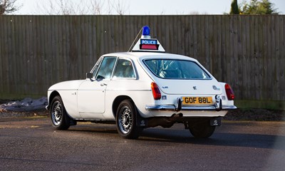 Lot 202 - 1973 MG B GT V8 Police Car