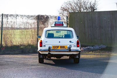 Lot 202 - 1973 MG B GT V8 Police Car