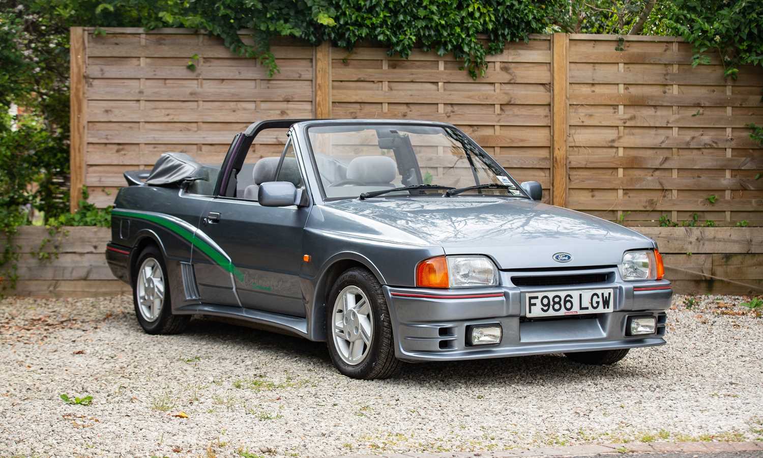 Lot 164 - 1989 Ford Escort 1.6i Cabriolet ‘Rattlesnake’