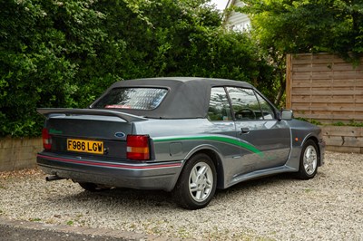 Lot 164 - 1989 Ford Escort 1.6i Cabriolet ‘Rattlesnake’