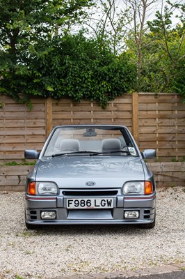 Lot 164 - 1989 Ford Escort 1.6i Cabriolet ‘Rattlesnake’