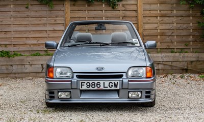 Lot 164 - 1989 Ford Escort 1.6i Cabriolet ‘Rattlesnake’