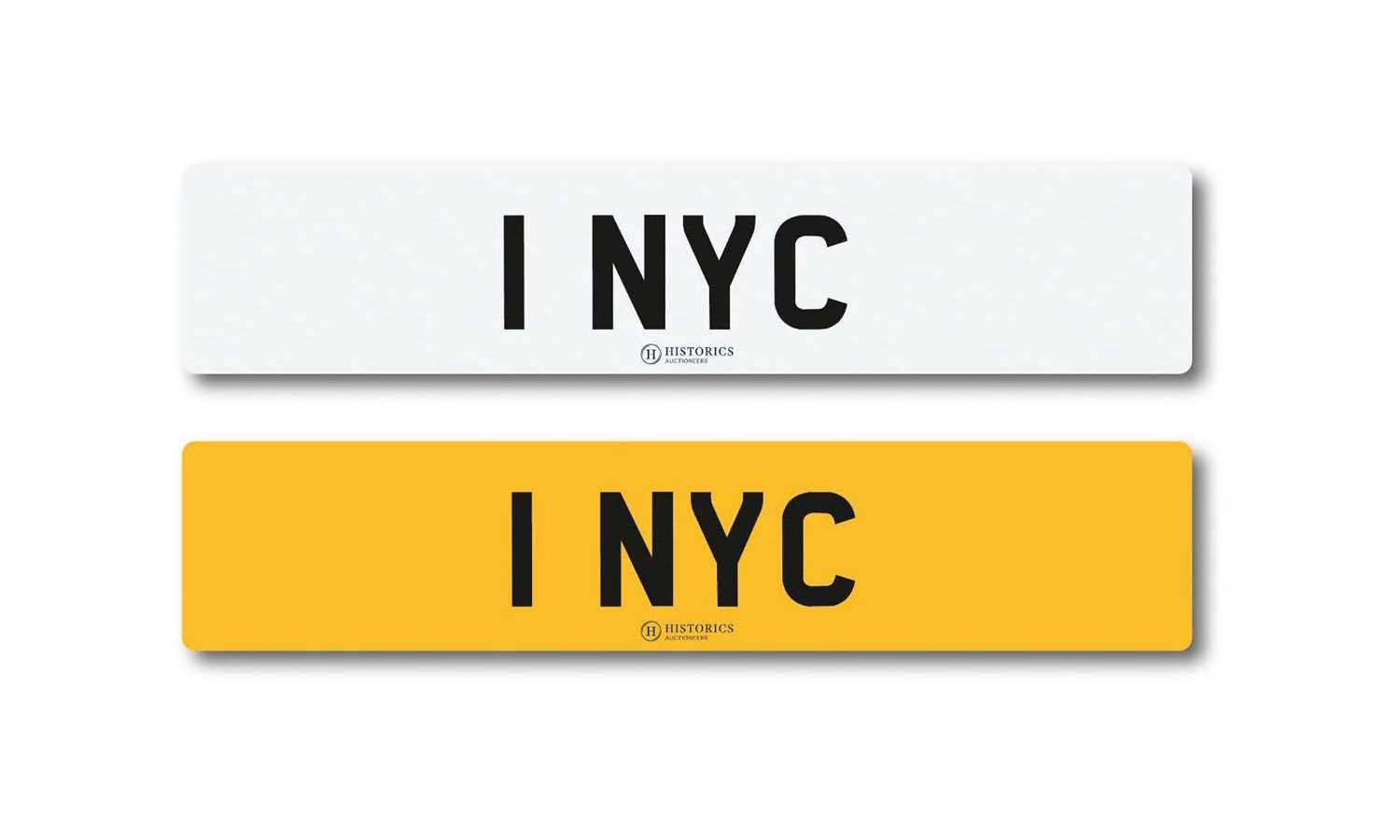 Click for high resolution Lot 151 - Registration 1 NYC