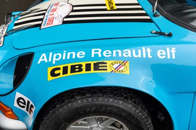 Lot 192 - 1973 Alpine Renault A110