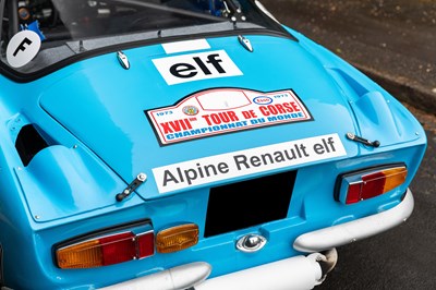 Lot 192 - 1973 Alpine Renault A110