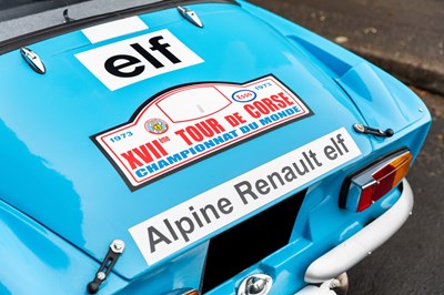 Lot 192 - 1973 Alpine Renault A110