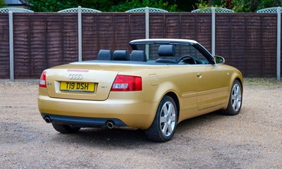 Lot 102 - 2003 Audi A4 T Convertible