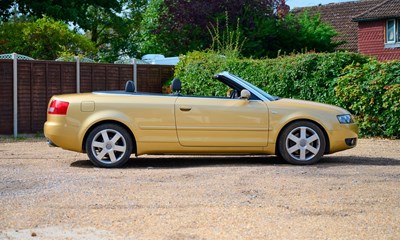 Lot 102 - 2003 Audi A4 T Convertible