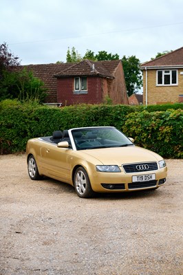 Lot 102 - 2003 Audi A4 T Convertible