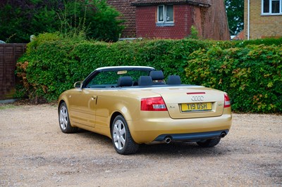 Lot 102 - 2003 Audi A4 T Convertible