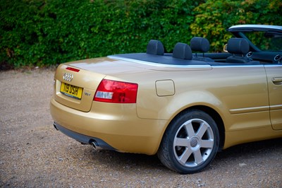 Lot 102 - 2003 Audi A4 T Convertible