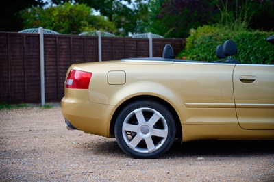 Lot 102 - 2003 Audi A4 T Convertible