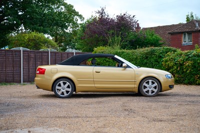 Lot 102 - 2003 Audi A4 T Convertible