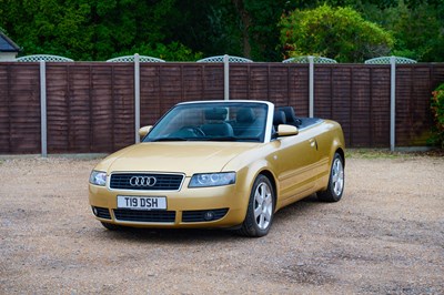 Lot 102 - 2003 Audi A4 T Convertible