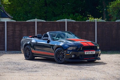 Lot 214 - 2014 Ford Mustang GT500 Convertible