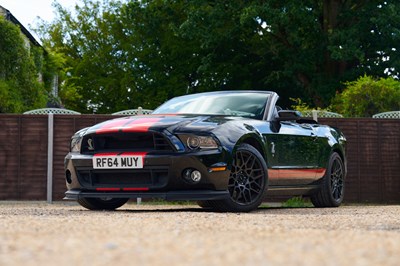 Lot 214 - 2014 Ford Mustang GT500 Convertible