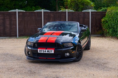 Lot 214 - 2014 Ford Mustang GT500 Convertible