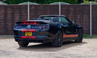 Lot 214 - 2014 Ford Mustang GT500 Convertible