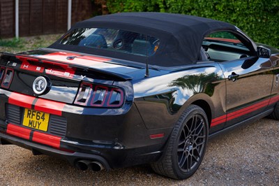 Lot 214 - 2014 Ford Mustang GT500 Convertible