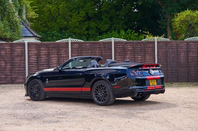 Lot 214 - 2014 Ford Mustang GT500 Convertible