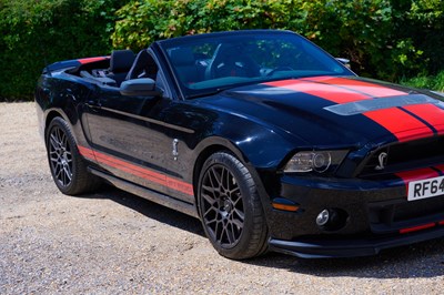 Lot 214 - 2014 Ford Mustang GT500 Convertible