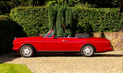 Lot 223 - 1986 Bentley Continental Convertible