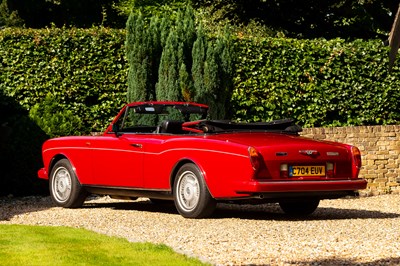 Lot 223 - 1986 Bentley Continental Convertible