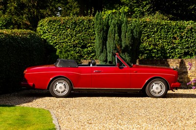 Lot 223 - 1986 Bentley Continental Convertible