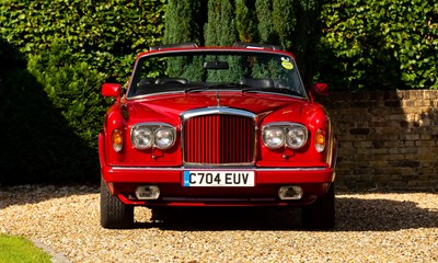 Lot 223 - 1986 Bentley Continental Convertible