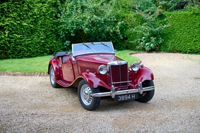 Lot 107 - 1953 MG TD