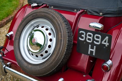 Lot 107 - 1953 MG TD