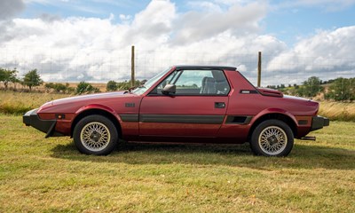 Lot 106 - 1989 Fiat X1/9 Gran Finale