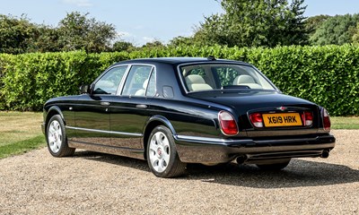 Lot 127 - 2000 Bentley Arnage Red Label