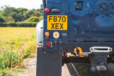 Lot 148 - 1988 Land Rover Defender 90 V8 SWB