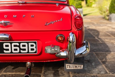 Lot 143 - 1964 Triumph Spitfire Mk I *WITHDRAWN*