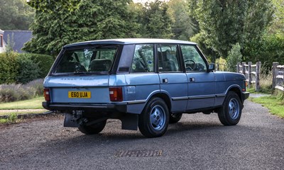 Lot 134 - 1987 Range Rover Efi (3.5 Litre)