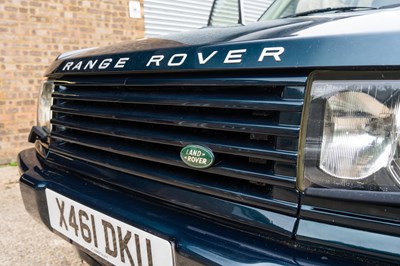 Lot 126 - 2001 Range Rover by Holland & Holland