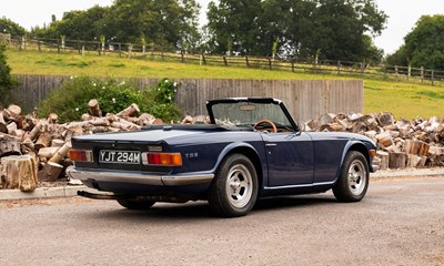 Lot 122 - 1974 Triumph TR6