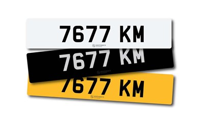 Lot 150 - Registration 7677 KM