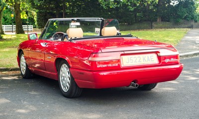 Lot 147 - 1991 Alfa Romeo Spider Veloce