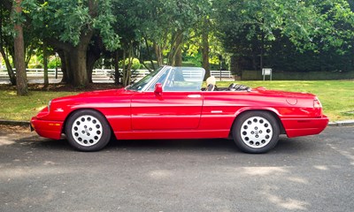 Lot 147 - 1991 Alfa Romeo Spider Veloce