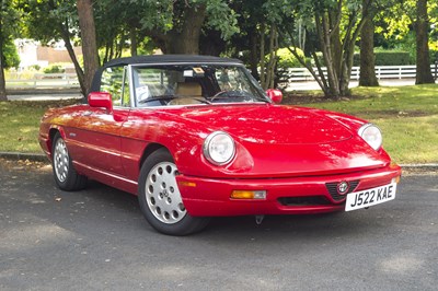 Lot 147 - 1991 Alfa Romeo Spider Veloce