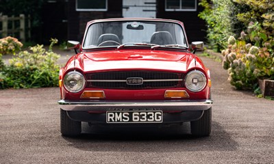 Lot 111 - 1969 Triumph TR6