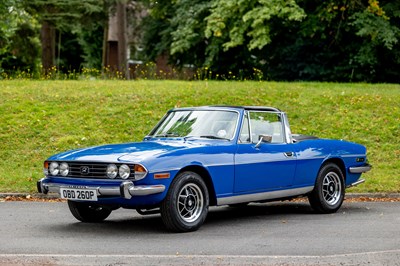 Lot 240 - 1976 Triumph Stag