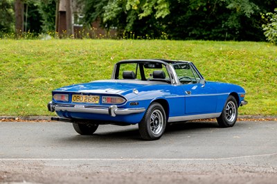 Lot 240 - 1976 Triumph Stag