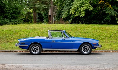 Lot 240 - 1976 Triumph Stag