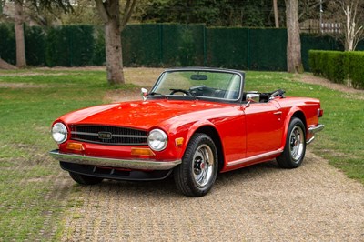 Lot 138 - 1974 Triumph TR6