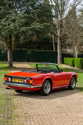 Lot 138 - 1974 Triumph TR6